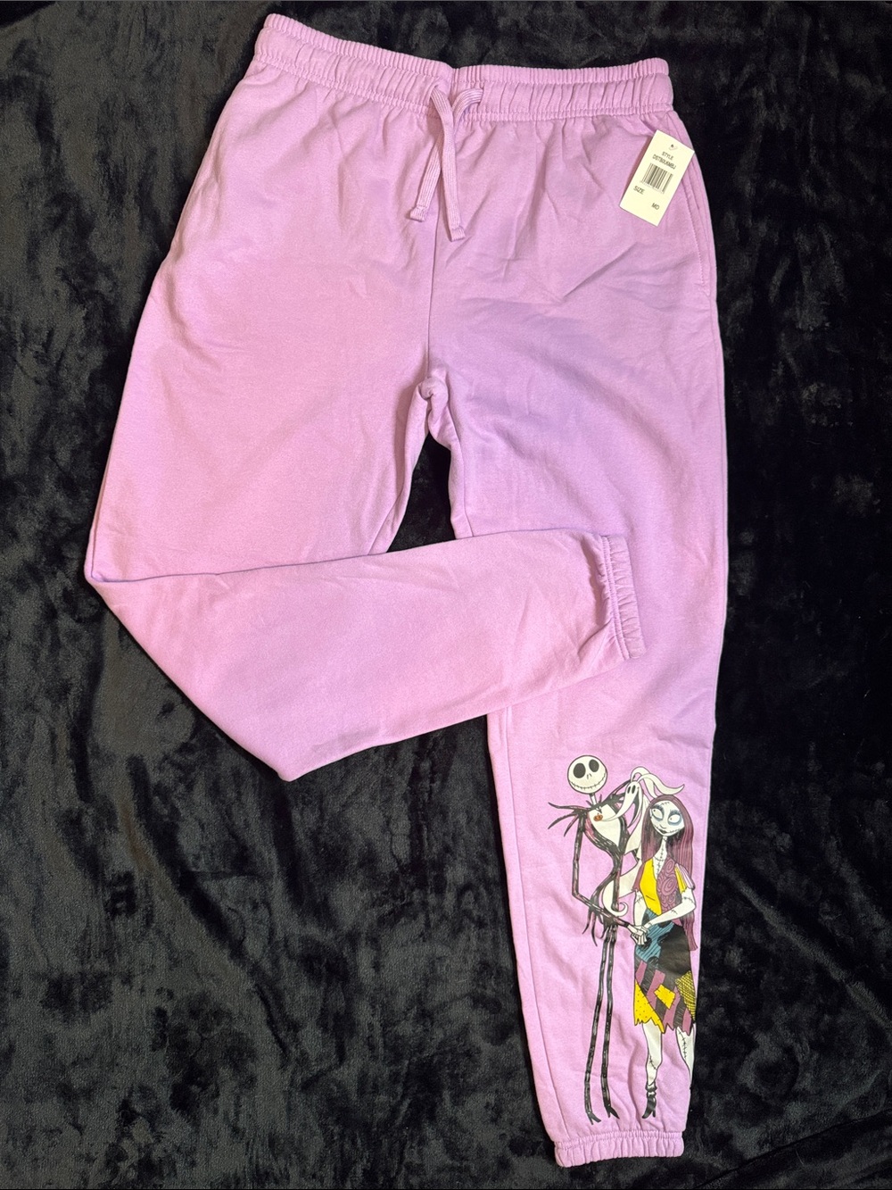 The Nightmare Before Christmas Adult Medium Drawstring Jogger Pants
